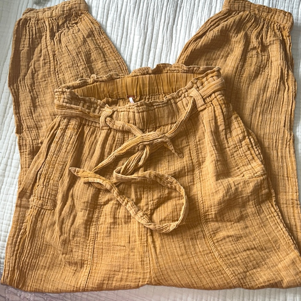 Free People Harem pants size S in Burnt orange